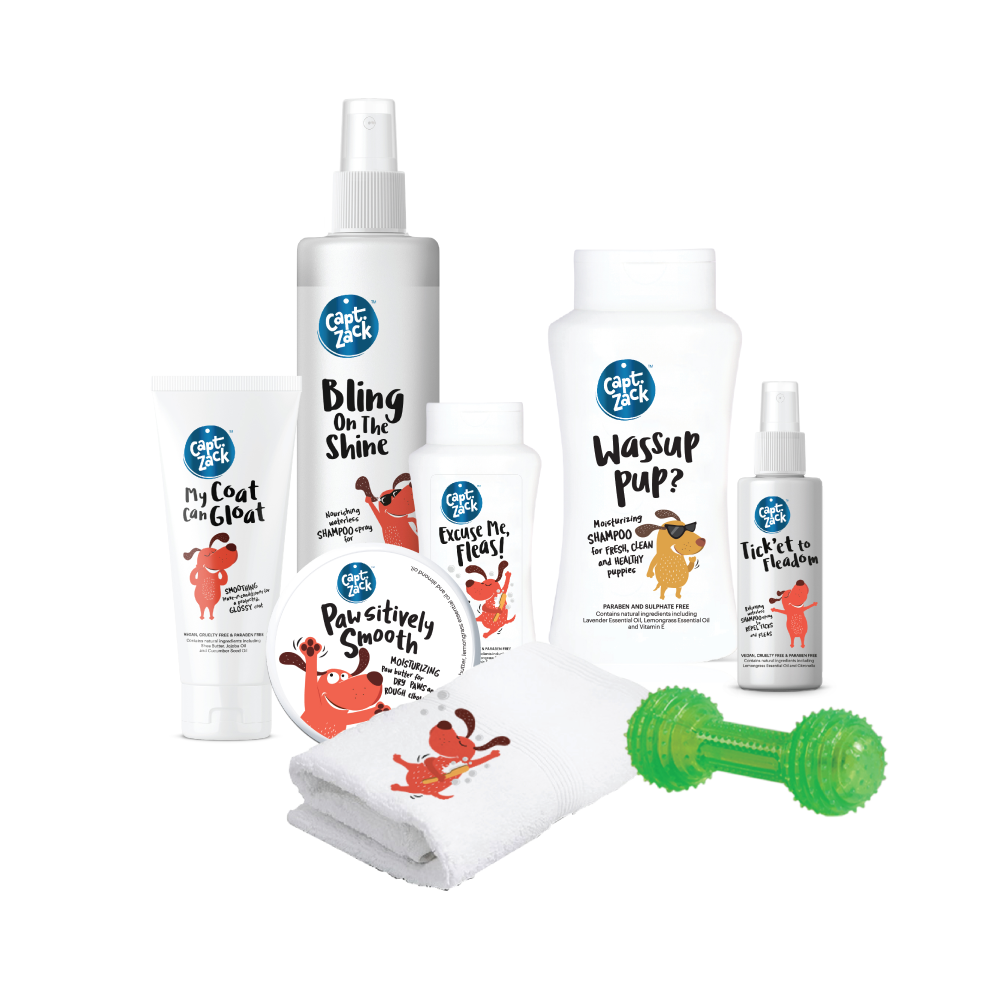 Captain Zack The Puppy Groom Box