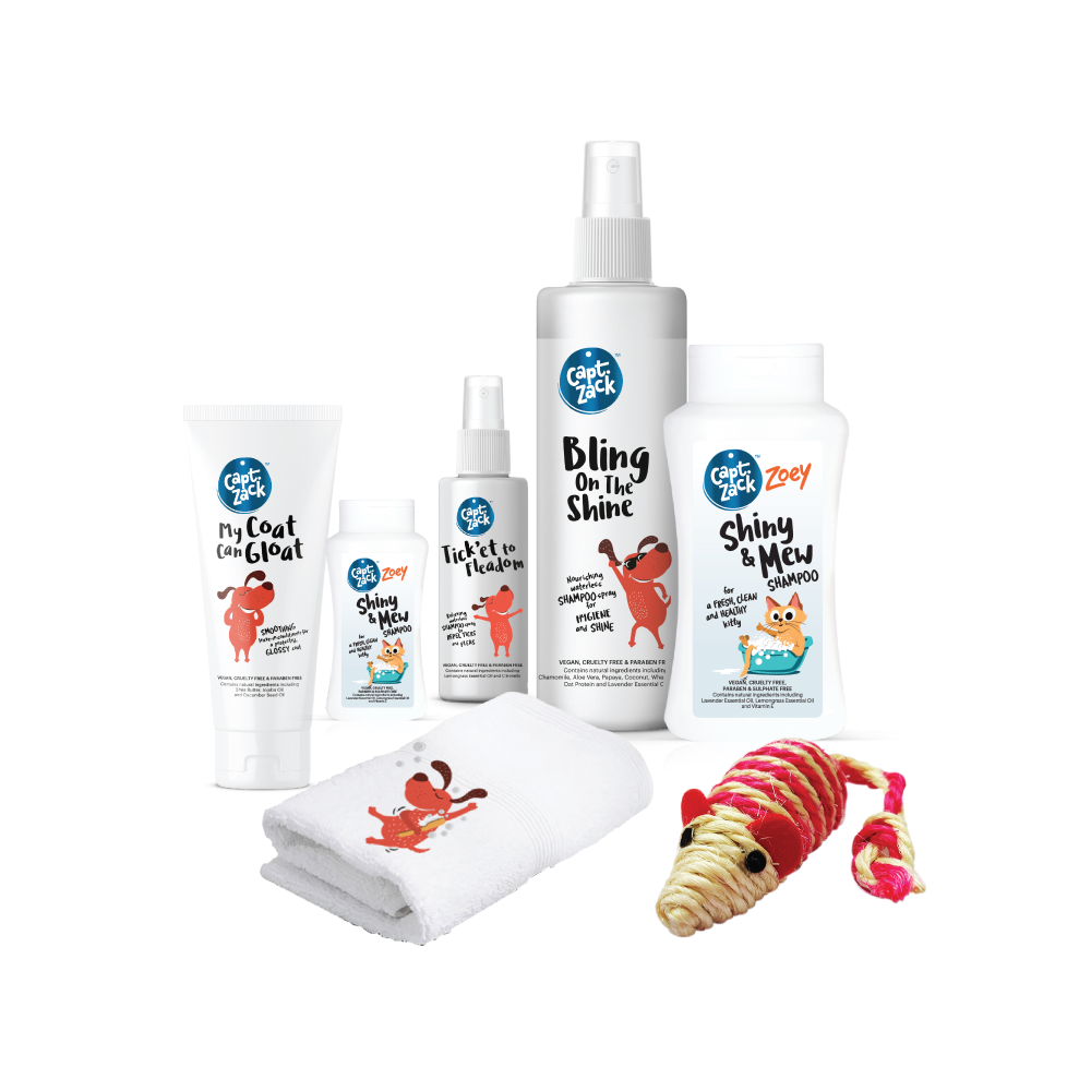 Captain Zack The Cat Groom Box for Cats