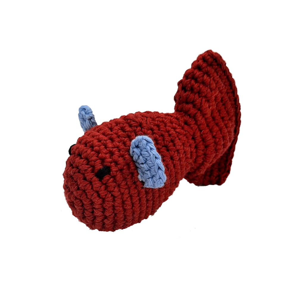 Captain Zack Crochet Fish Toy for Cats