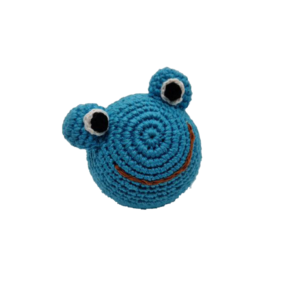 Captain Zack Crochet Frog Toy for Dogs