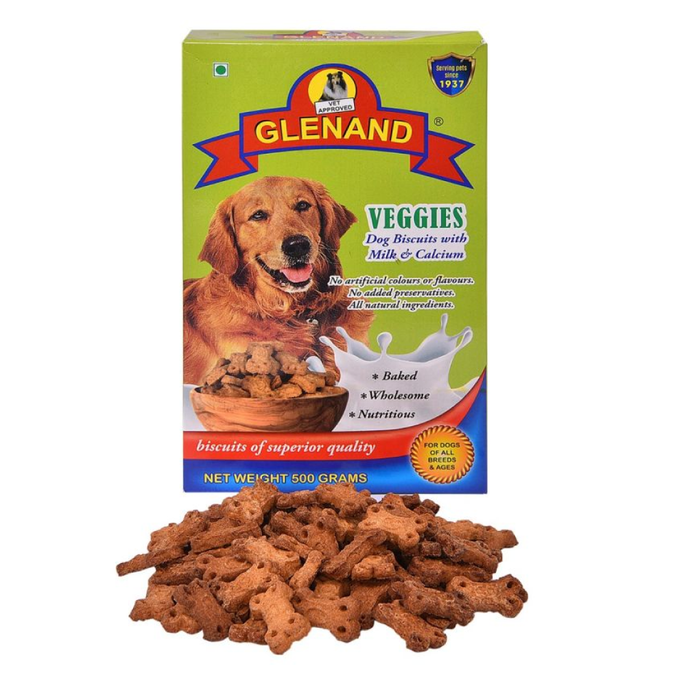 Glenand Veggies Biscuit Dog Treats
