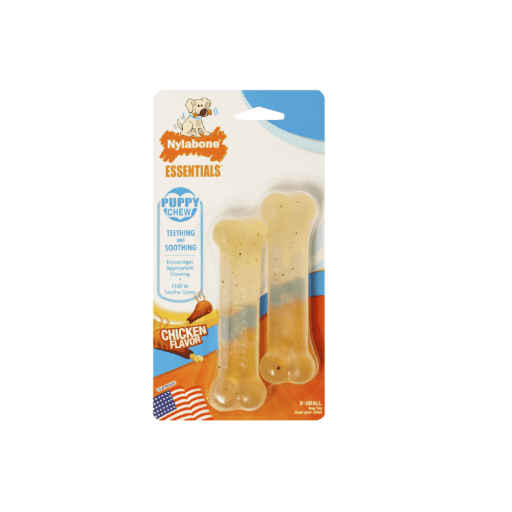 Nylabone Puppy Chew Twin Pack