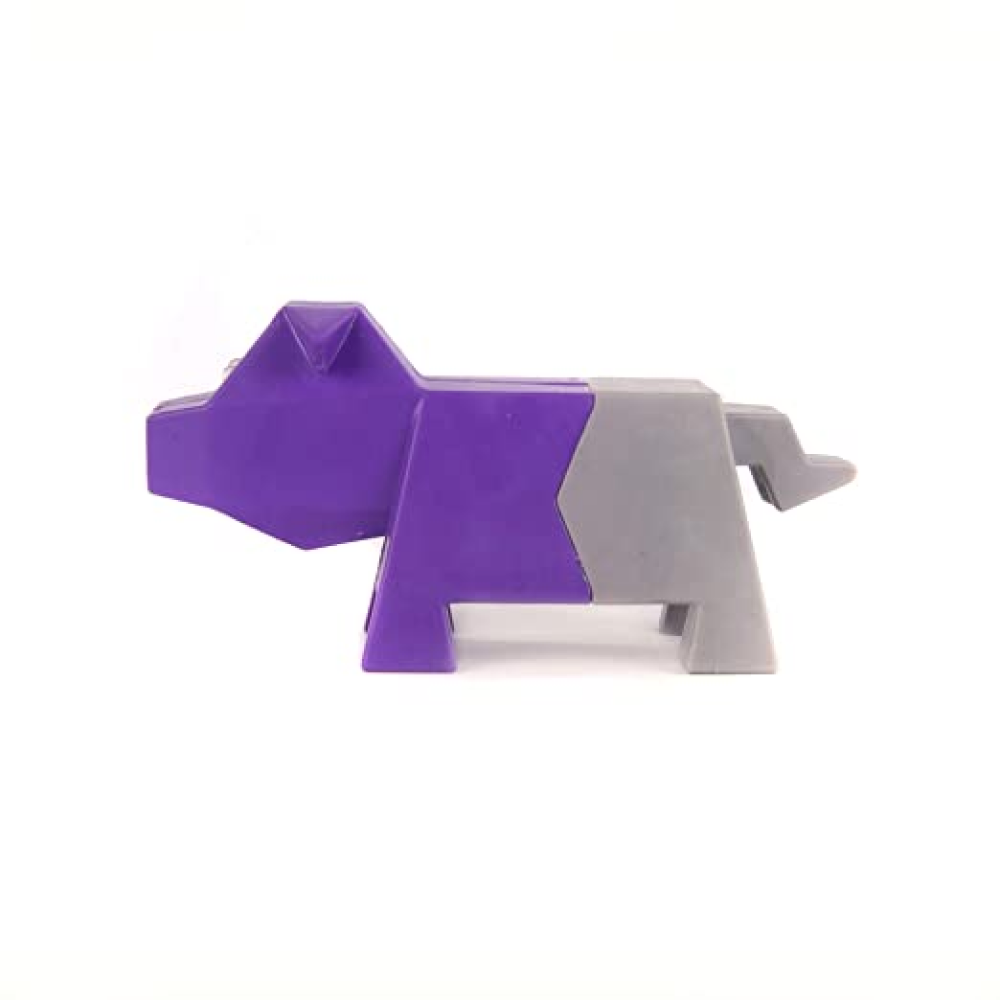 Barkbutler Fofos - Comic Farm Pig Toy & Football Chew Toy for Dogs (Pack of 2)