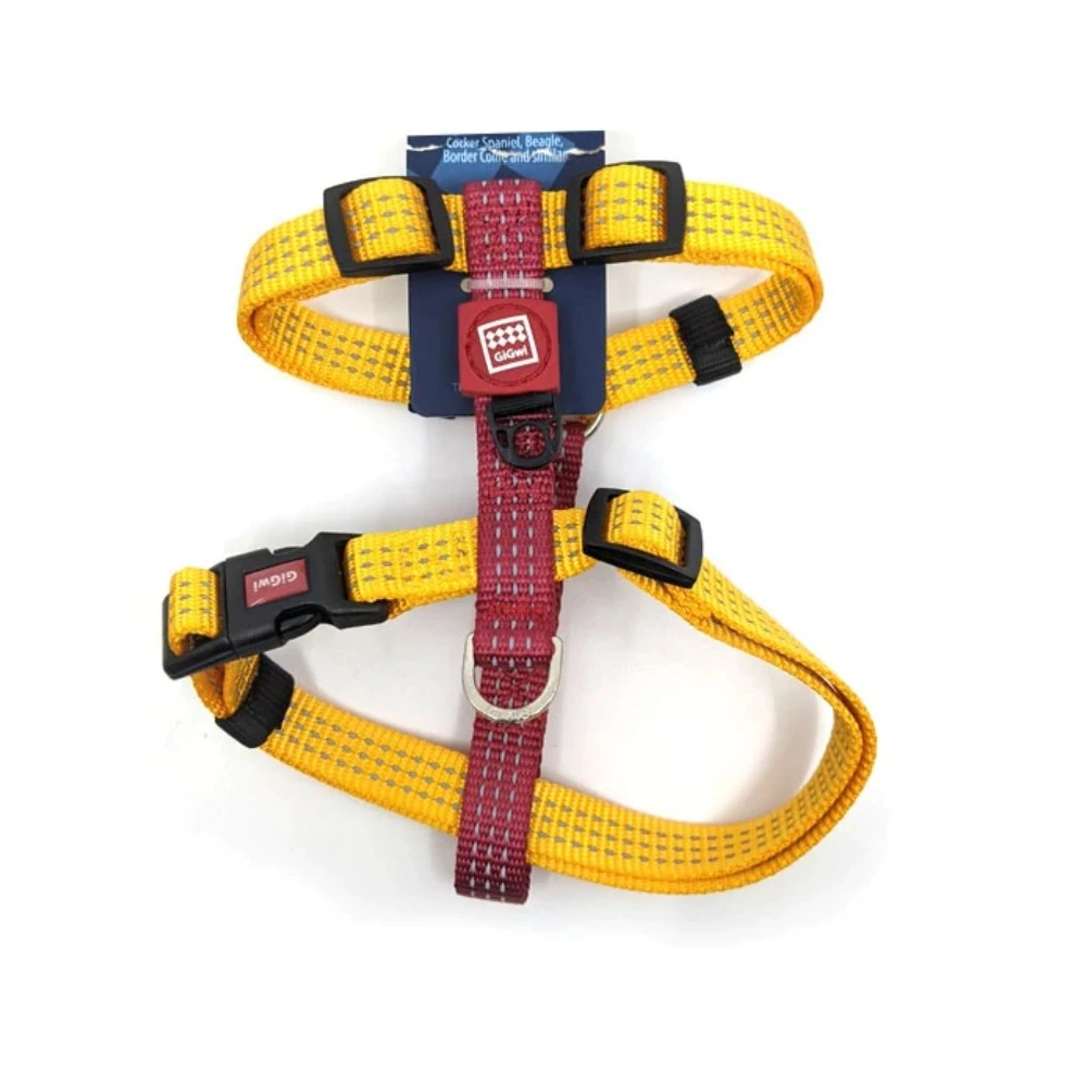 GiGwi Classic Line Harness for Pets (Yellow)