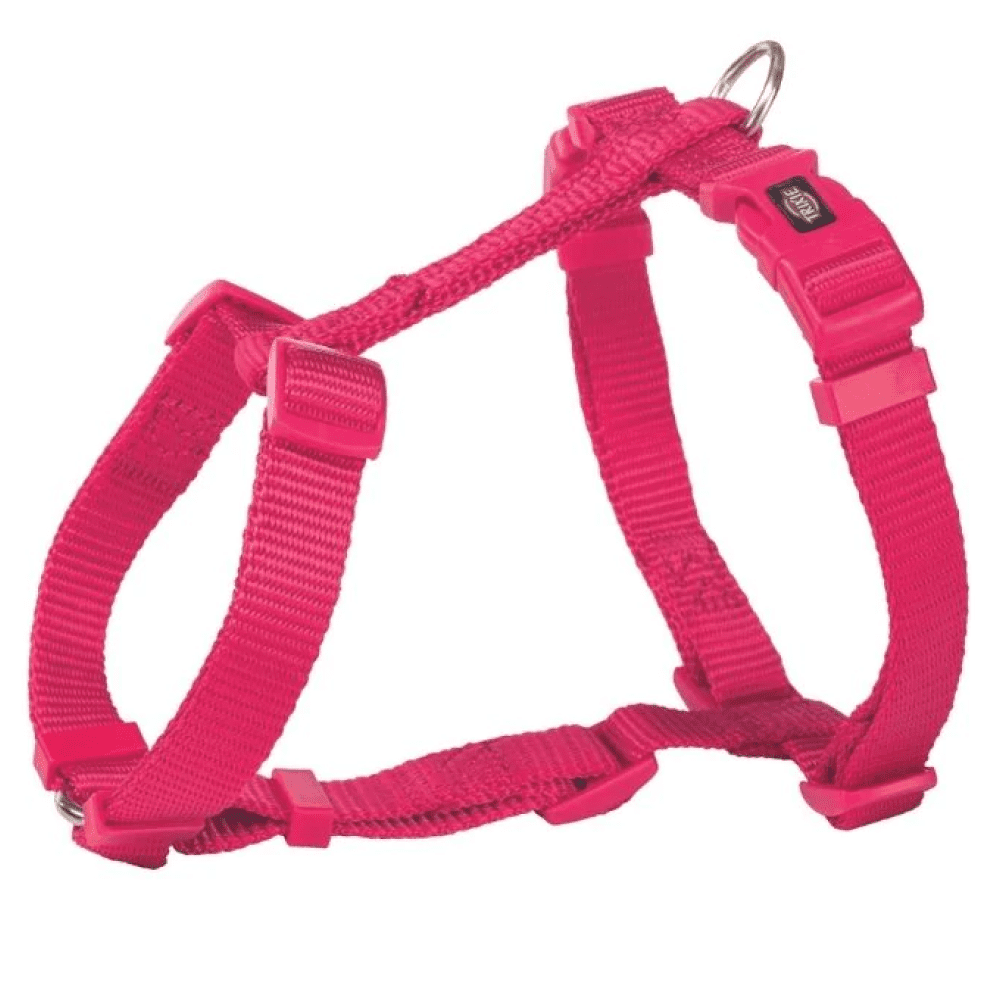 Trixie Premium H-Harness for Dogs (Fuchsia)
