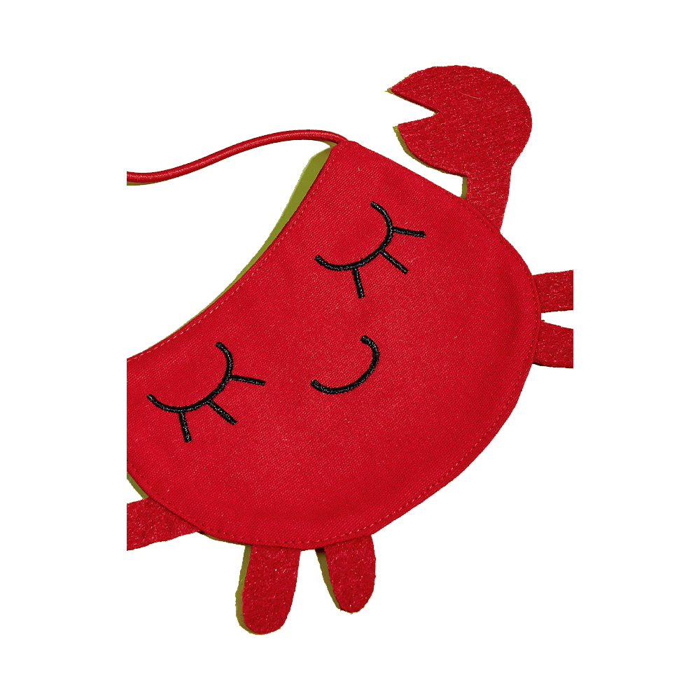 Fofos Cute Crab Bib for Pets