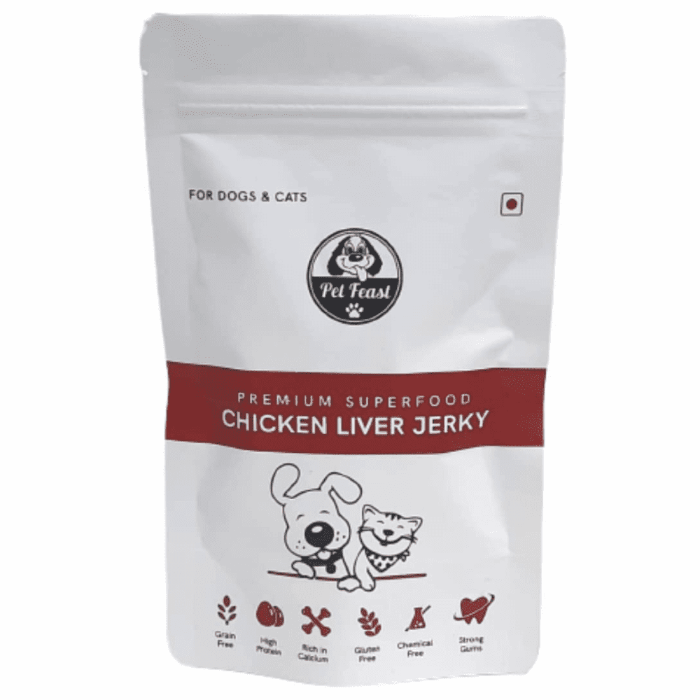 Pet Feast Chicken Liver Jerky For Pets