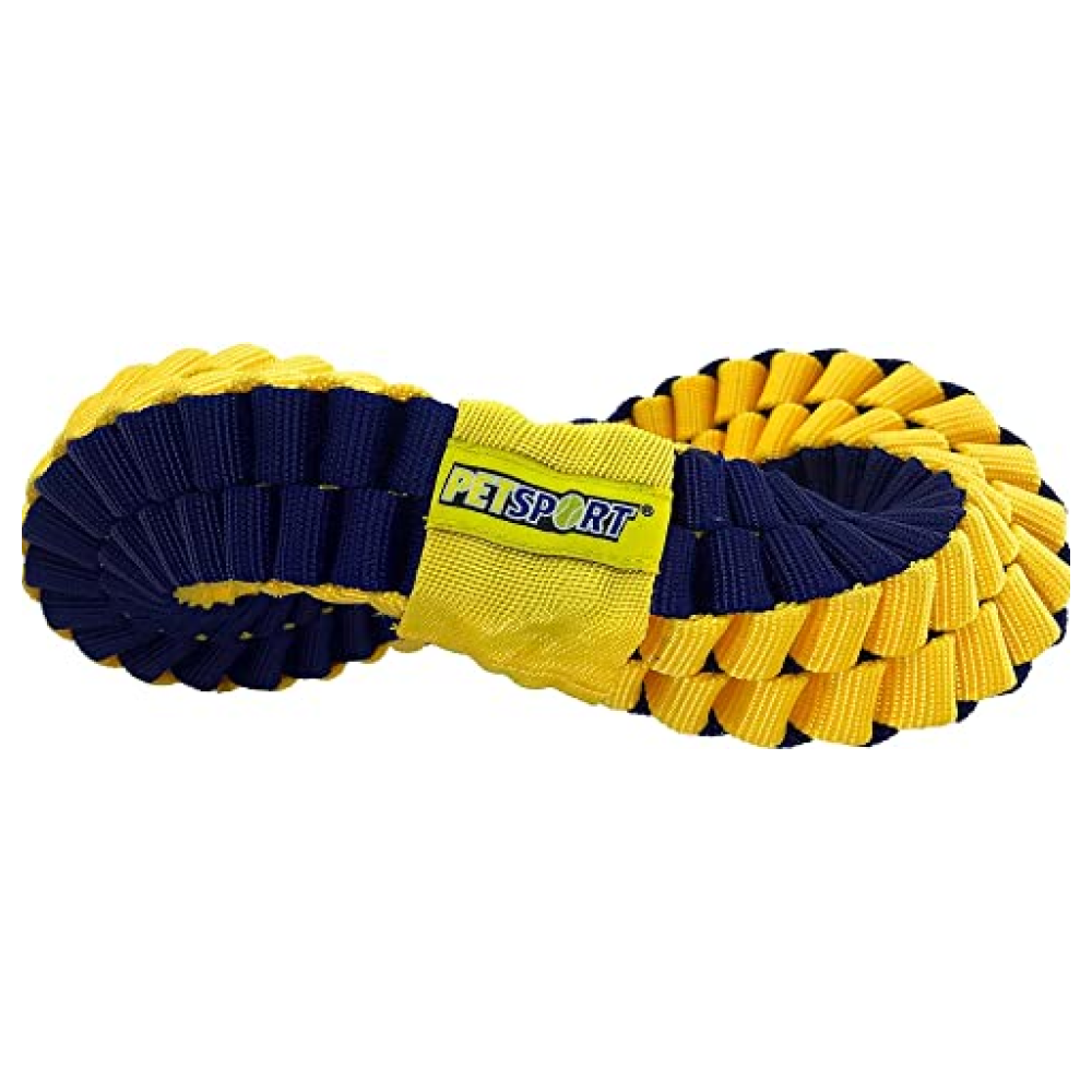 Petsport Twisted Chews Giant Infinity Ring Toy for Dogs