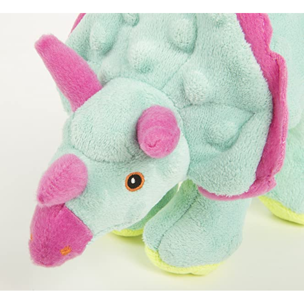Go Dog Dinos Plush Toy for Dog (Teal)