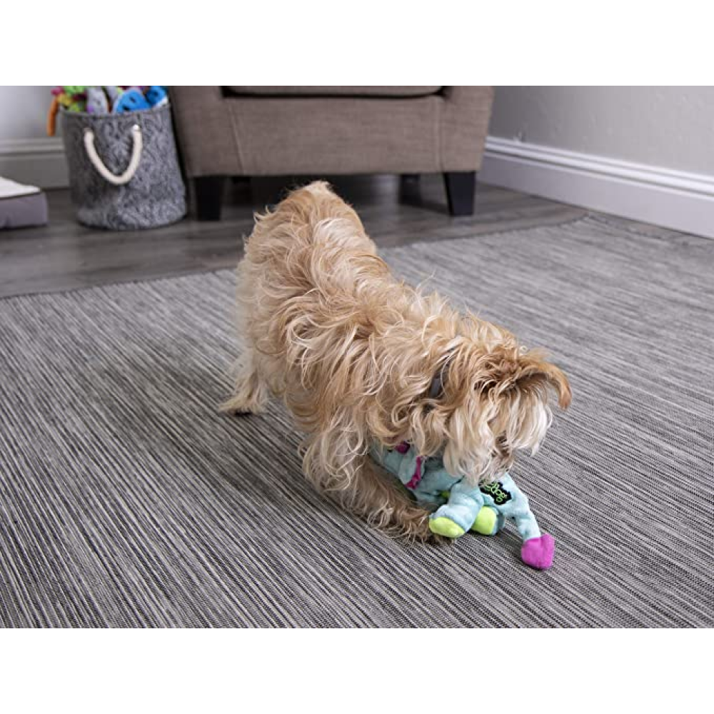 Go Dog Dinos Plush Toy for Dog (Teal)