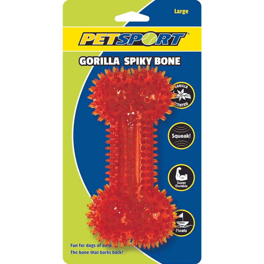 Petsport Gorilla Spiky Bone for Dogs