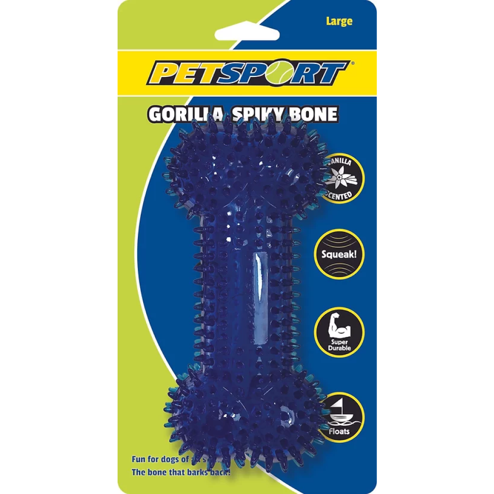 Petsport Gorilla Spiky Bone for Dogs