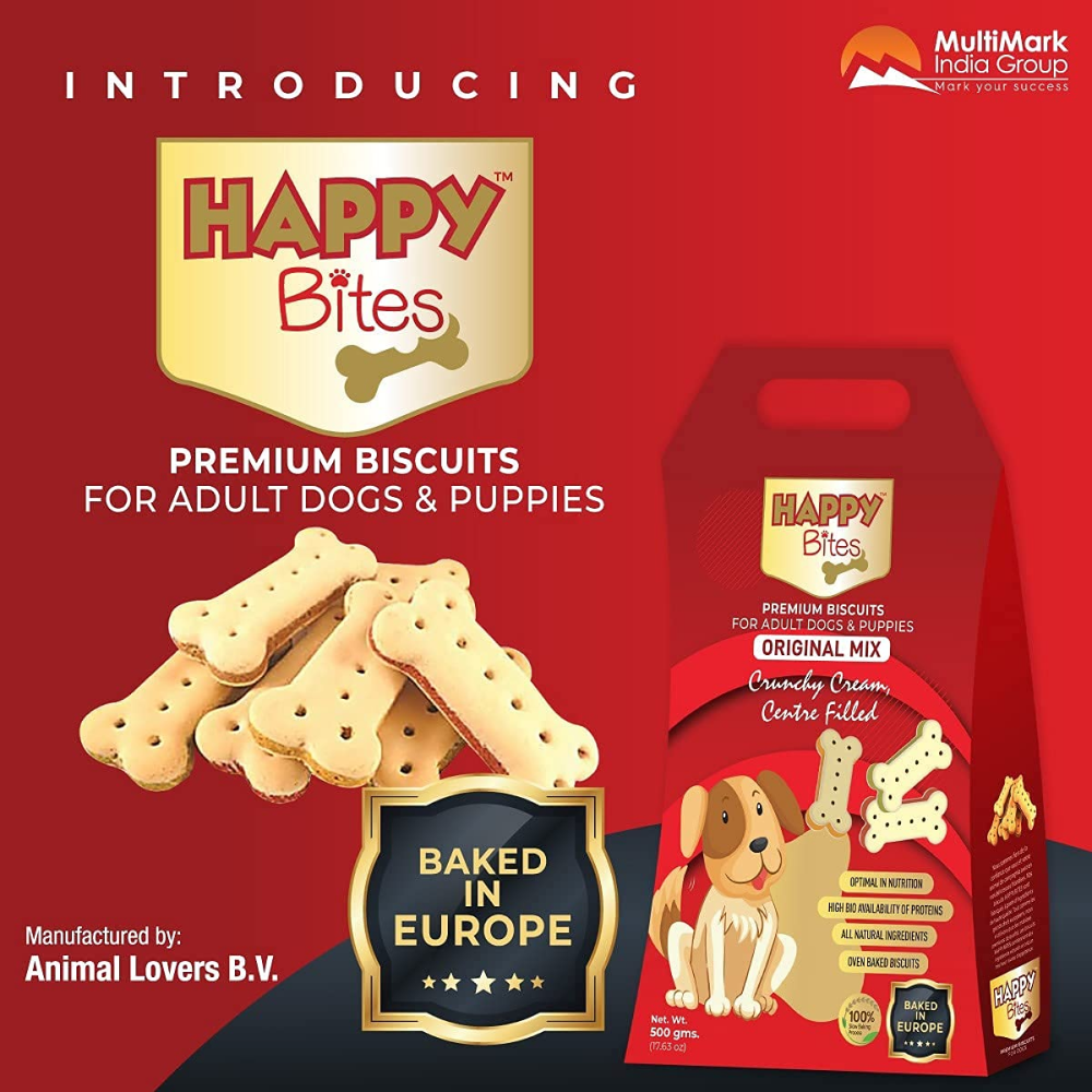 Happy Bites Original Mix biscuits for Dogs