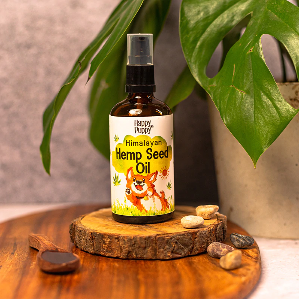 Happy Puppy Organic Hemp Oil for Pets