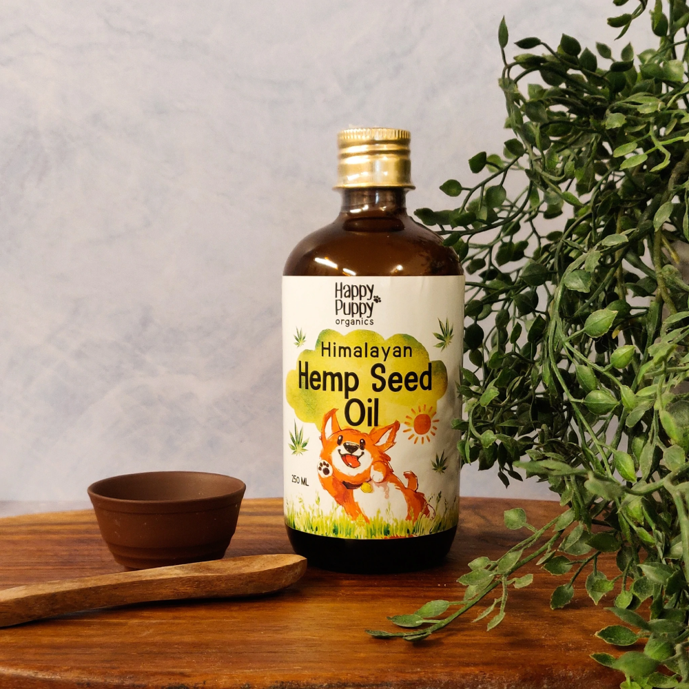 Happy Puppy Organic Hemp Oil for Pets