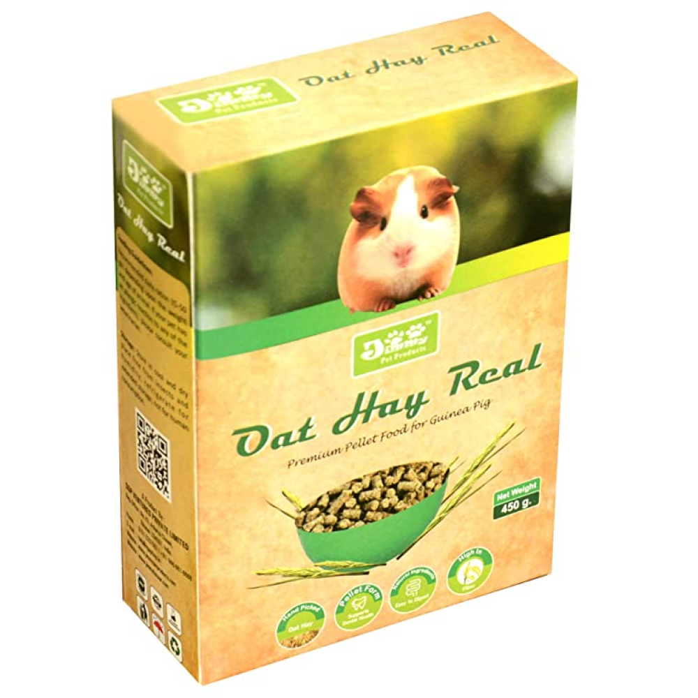 JiMMy Oat Hay Real High Fiber Pellet Guinea Pig Food