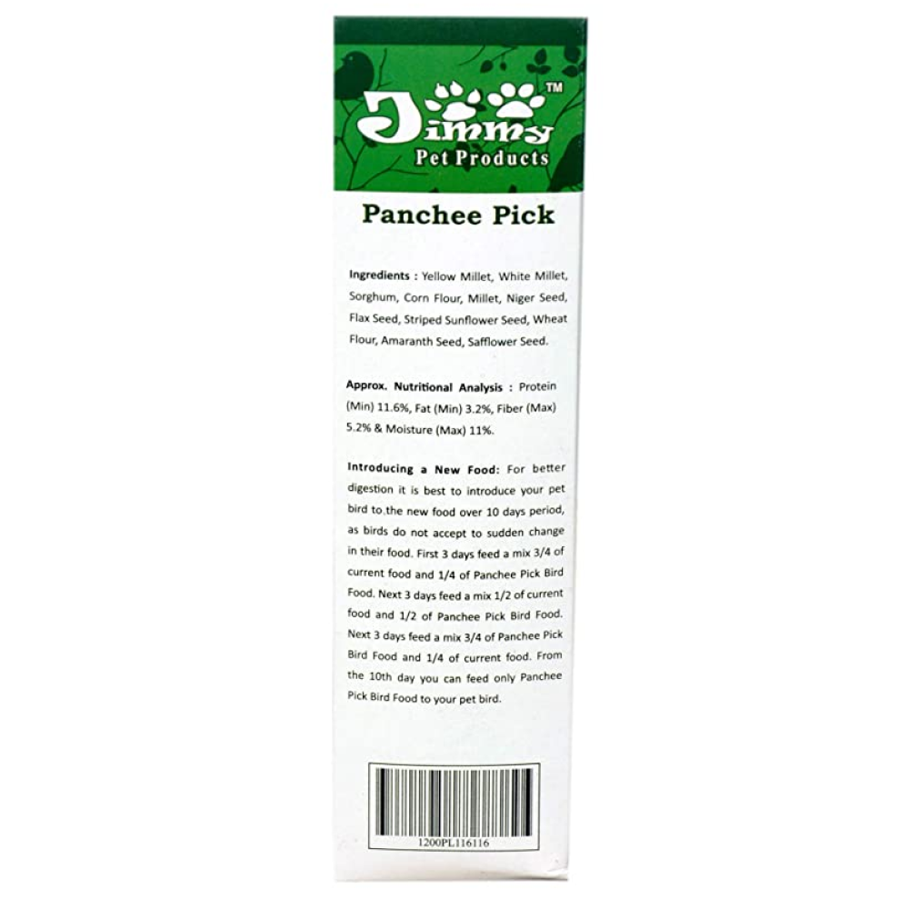 JiMMy Panchee Pick Love Bird Food