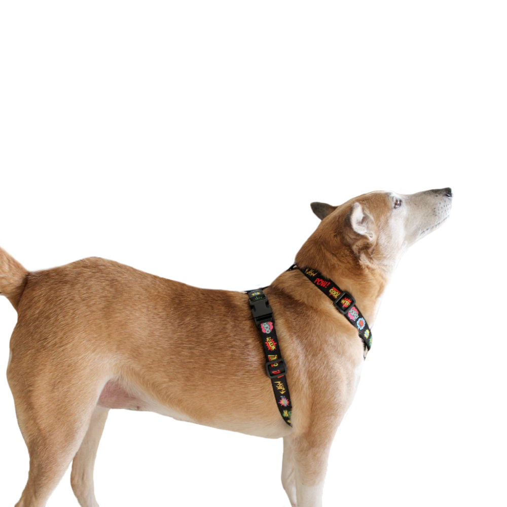 Lana Paws Comic Strip Dog H Harness