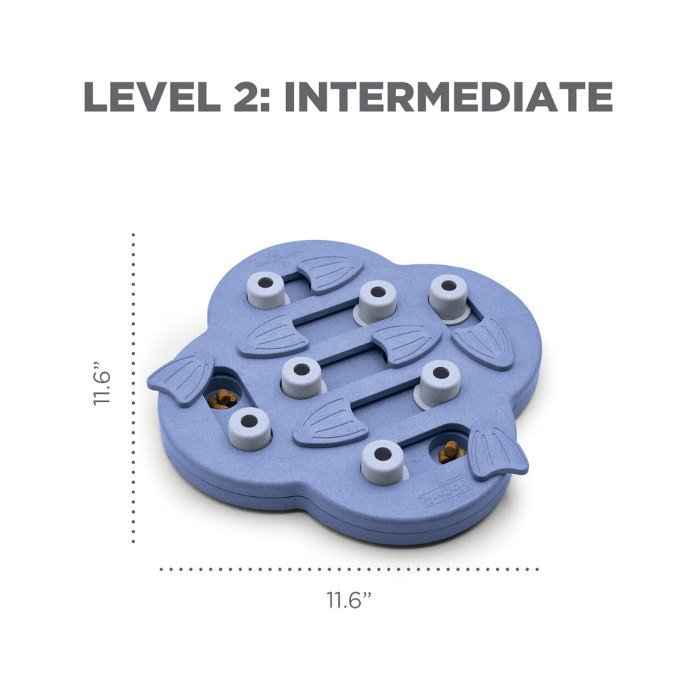 Outward Hound Nina Ottosson Hide N Slide Dog Puzzle (Level-2 Intermediate)(Assorted)