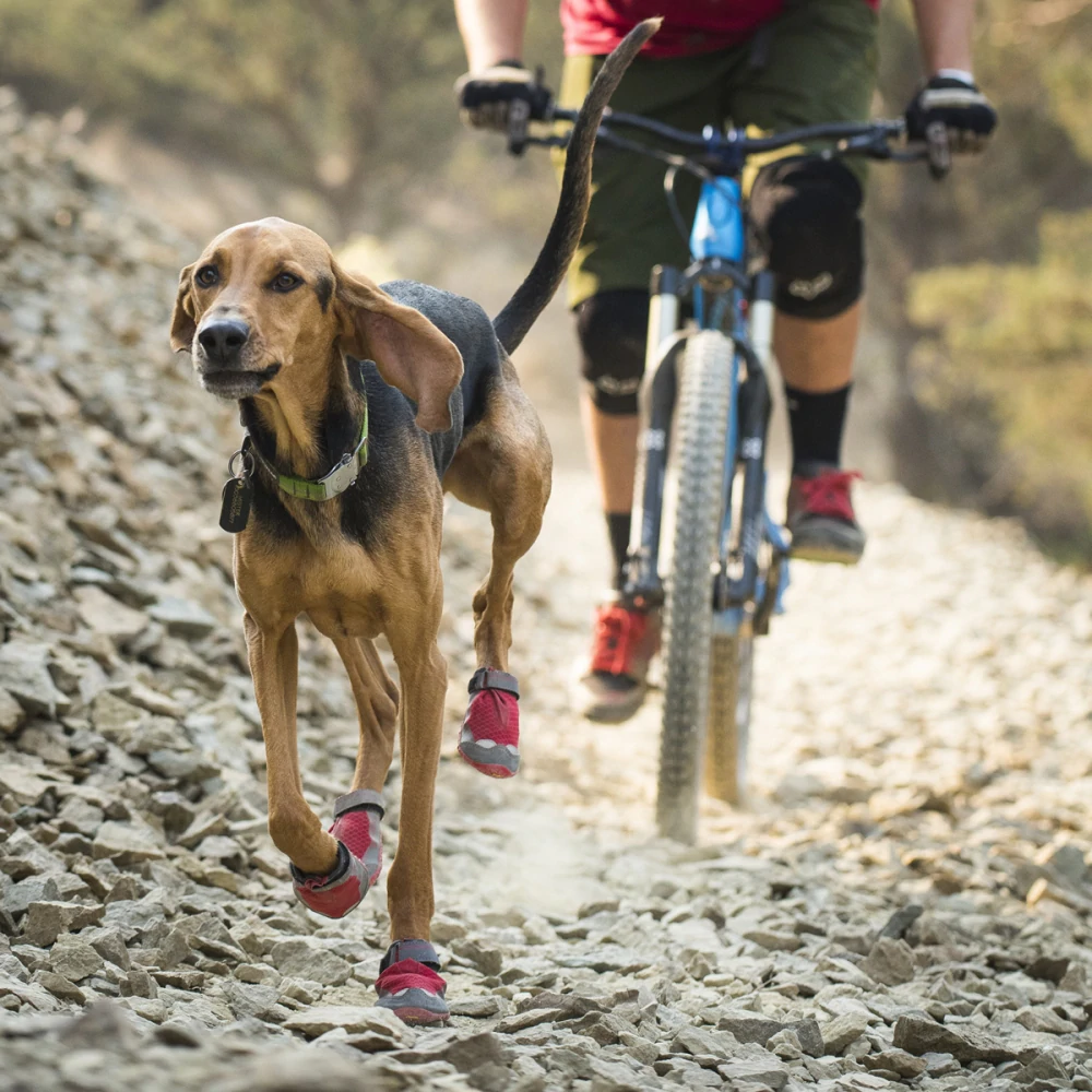 Ruffwear Grip Trex Shoes for Dogs (Red Currant-Set of Two)