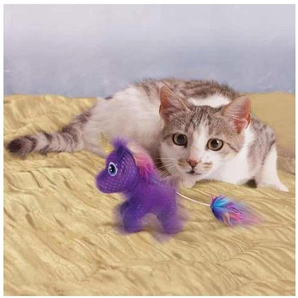 Kong Enchanted Buzzy Unicorn Toy for Cats