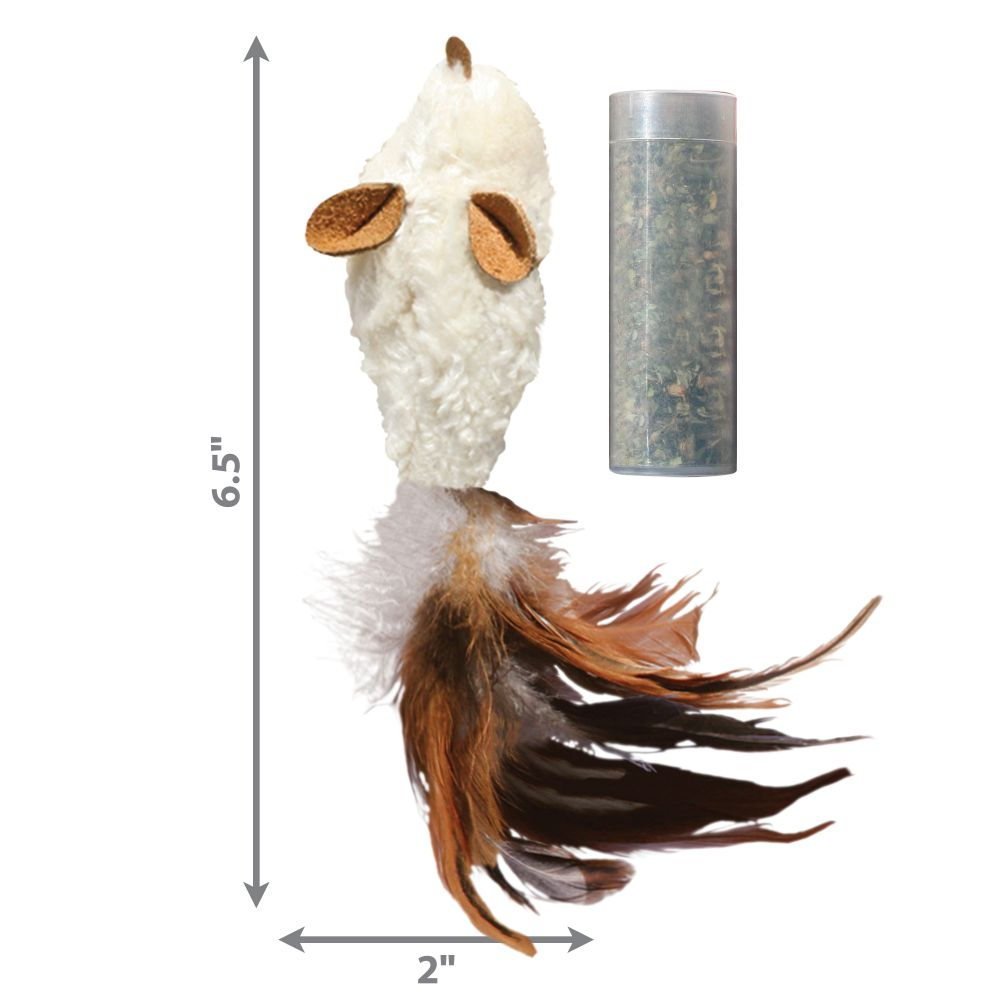 Kong Feather Mouse Toy for Cats