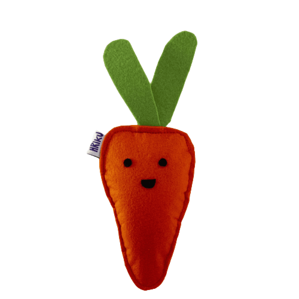 Hriku Sumulak (Carrot) Catnip Toy for Cats (Buy One Get One Free)