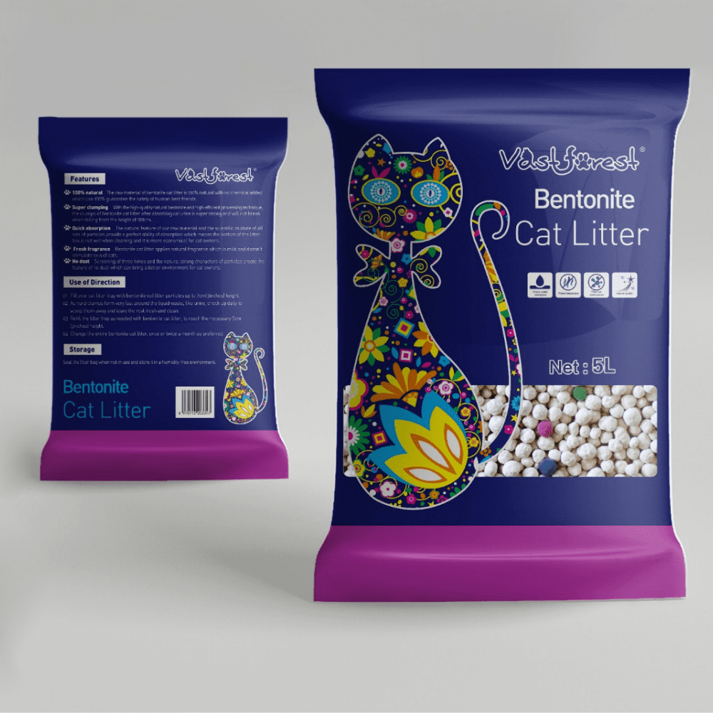 Vast Forest Bentonite Litter for Cats (Lavender Scented)