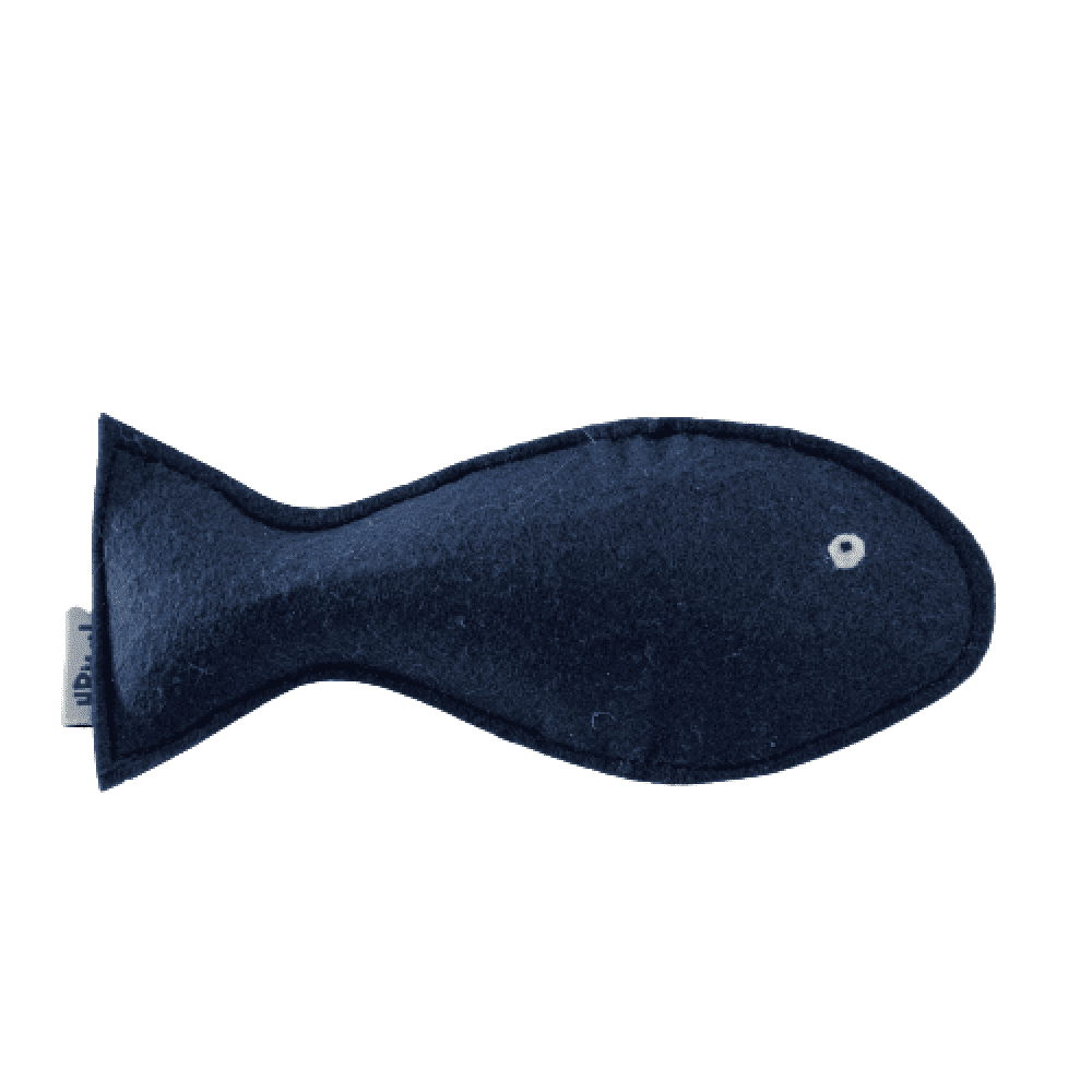 Hriku Neelmatsya (Blue Fish) Catnip Toy for Cats (Buy 1 Get 1 Free)