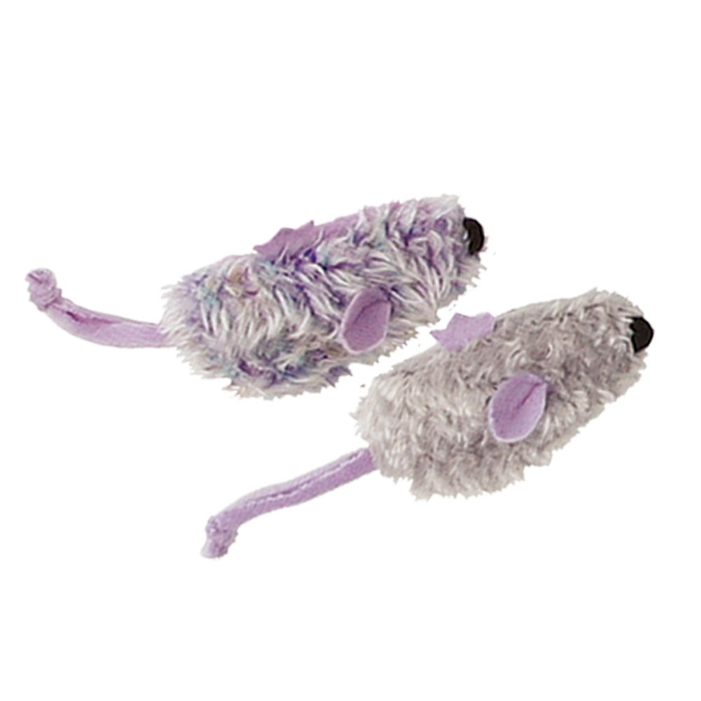Kong Refillable Mouse Catnip Toy - Pack Of 2