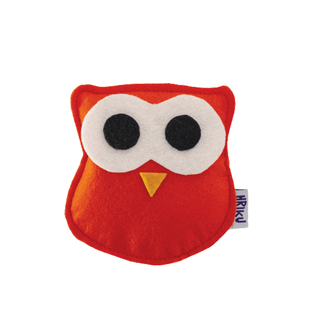 Hriku Ulook (Owl) Catnip Toy for Cats (Buy 1 Get 1 Free)