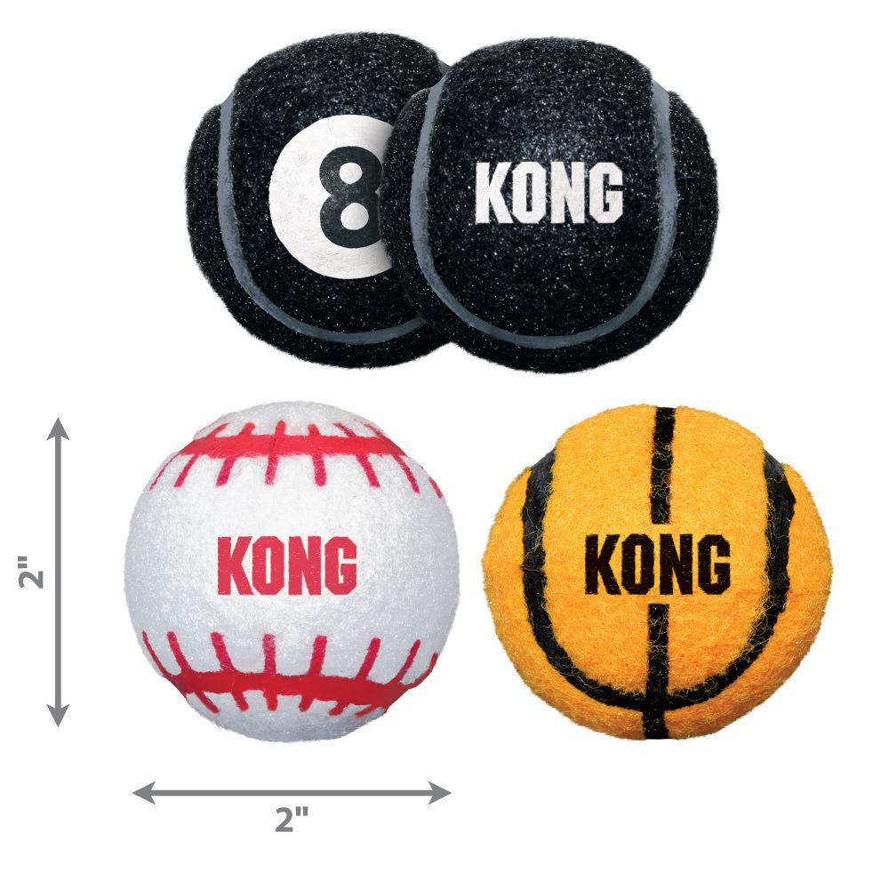 Kong Sports Ball Dog Toy - Assorted