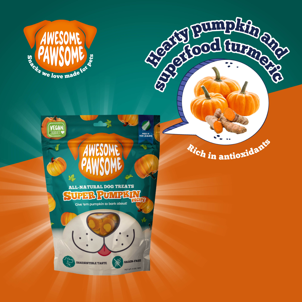 Awesome Pawsome Super Pumpkin All-Natural Grain-Free Treats