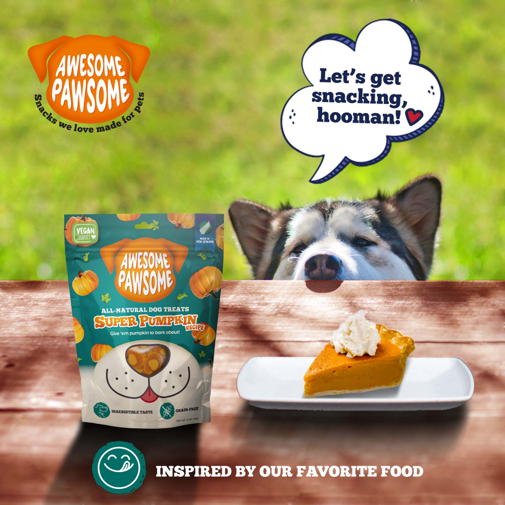 Awesome Pawsome Super Pumpkin All-Natural Grain-Free Treats