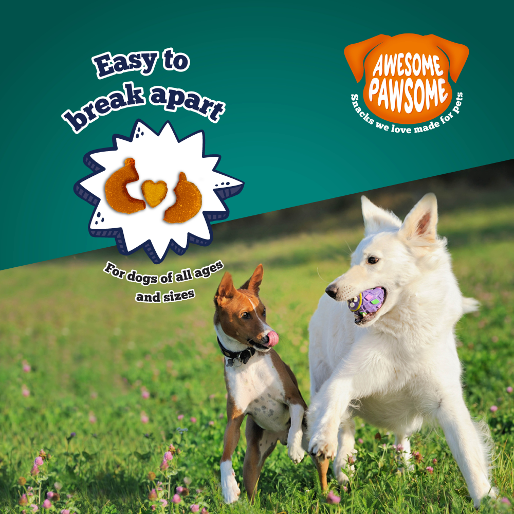 Awesome Pawsome Super Pumpkin All-Natural Grain-Free Treats