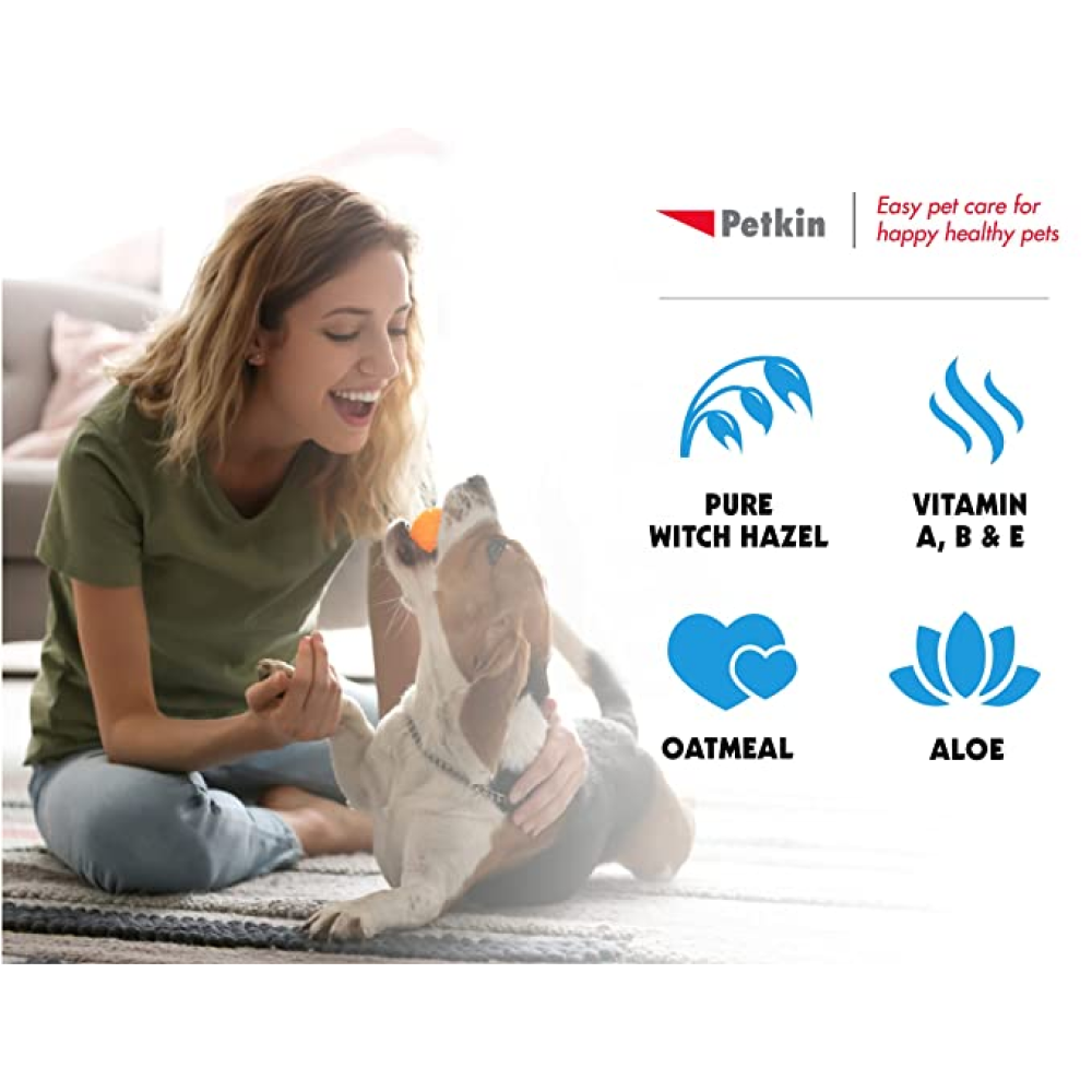 Petkin Itch Wipes for Pets