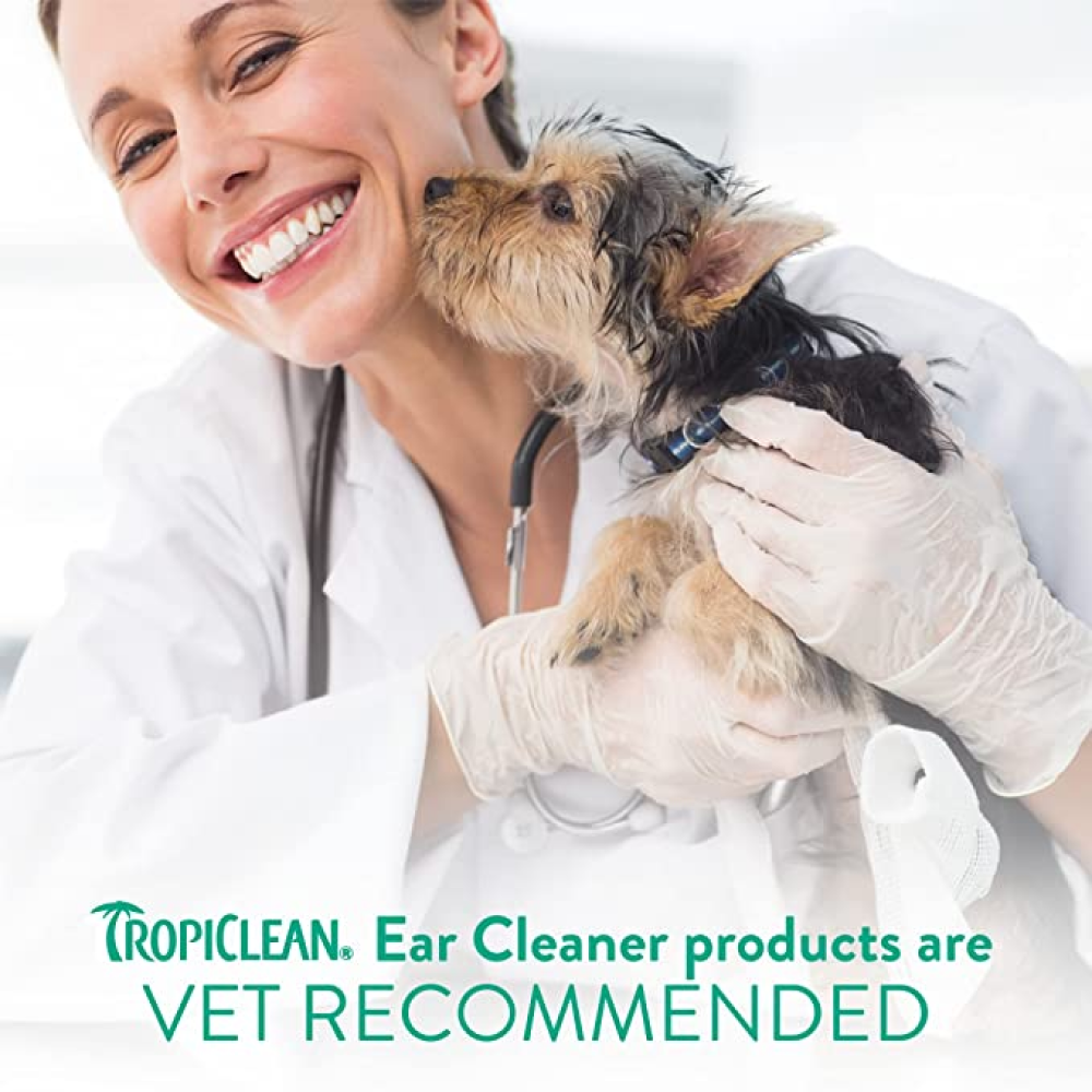 Tropiclean Alcohol-Free Ear Wash for Pets