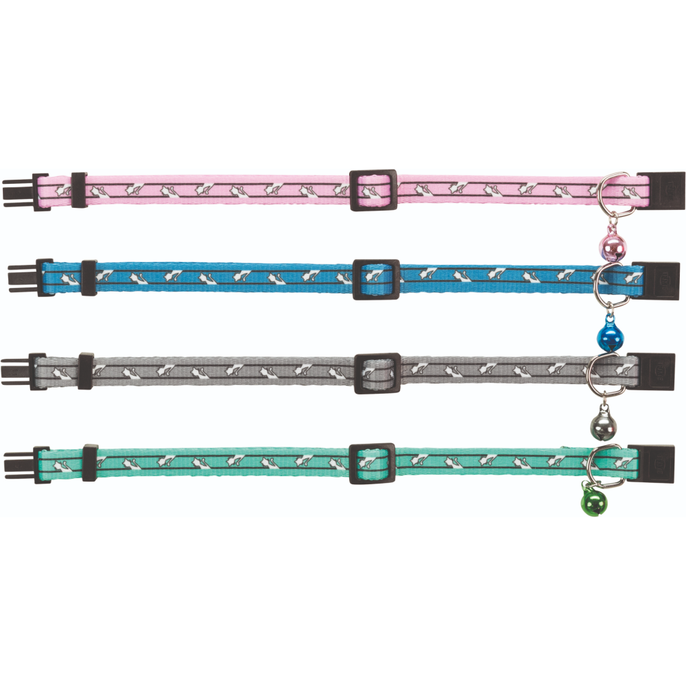 Trixie Adjustable Collar with Bell for Cats (Assorted)