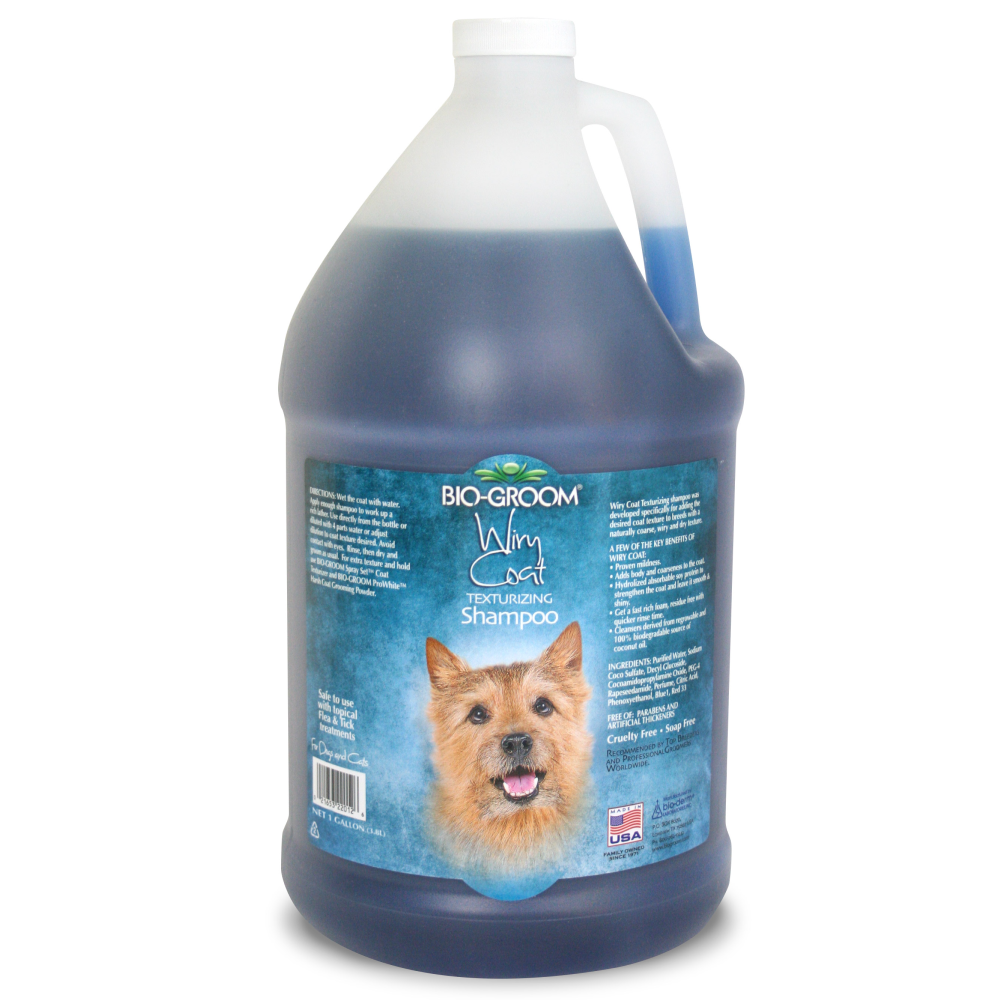 Bio-Groom Wiry Coat Texturizing Shampoo for Dogs