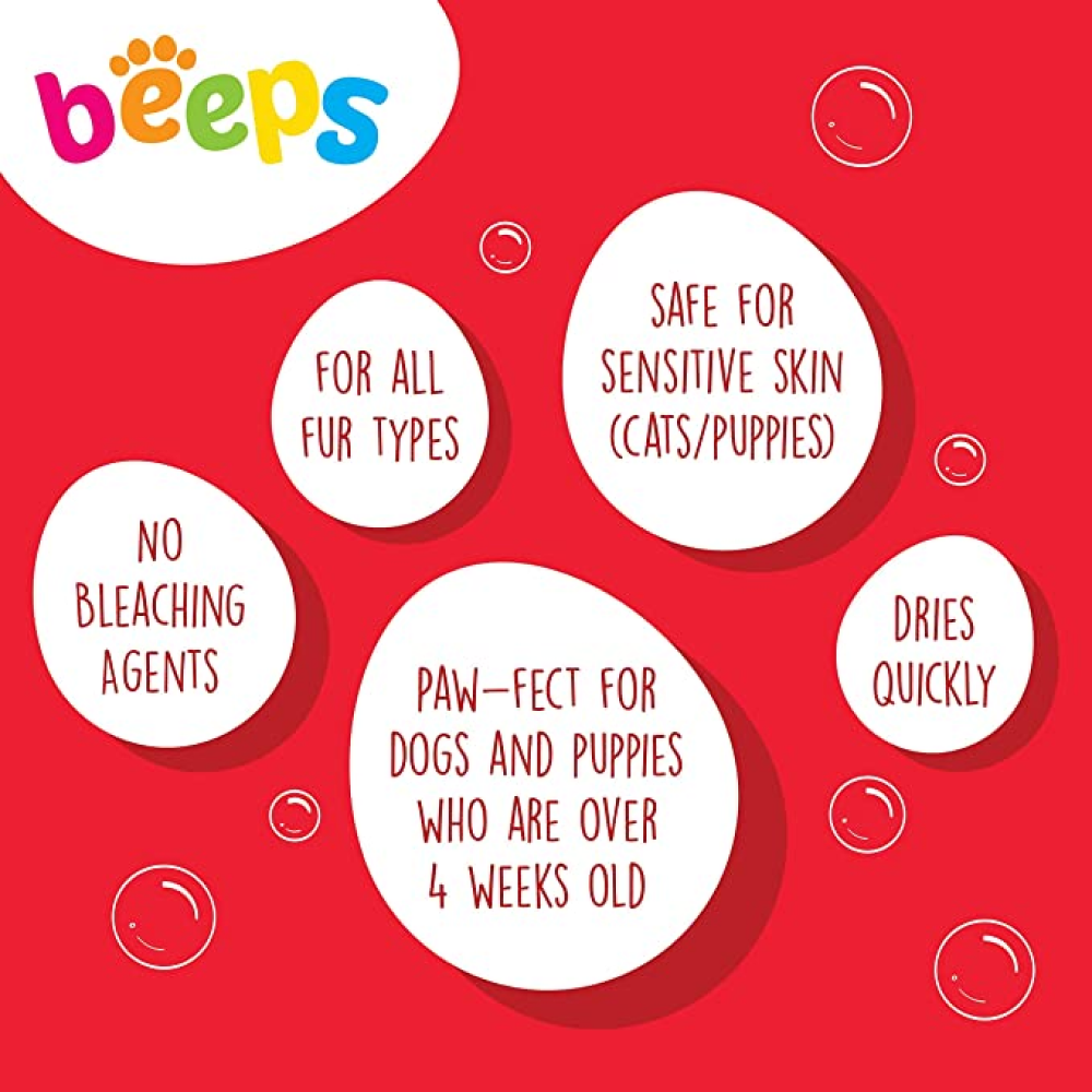 Beeps 2 in 1 Oatmeal Shampoo for Dogs