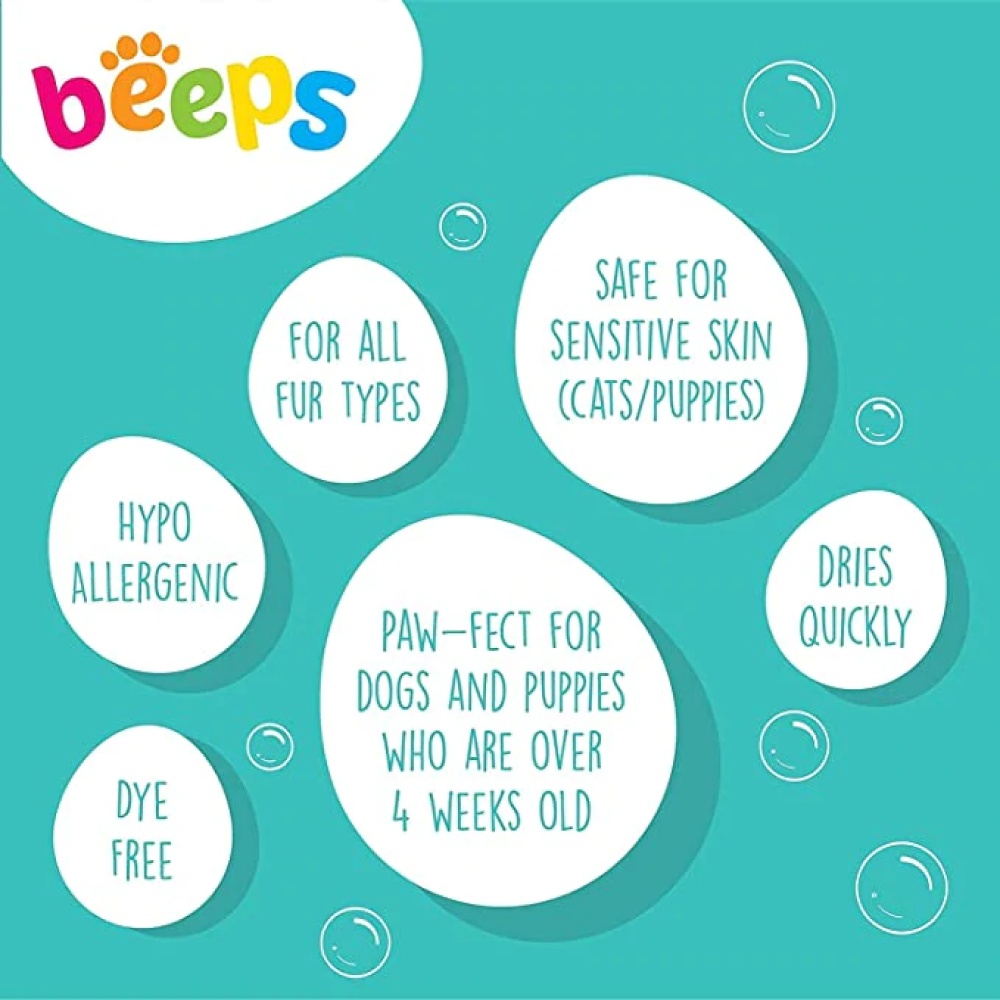 Beeps Dry Bath Spray for Dogs