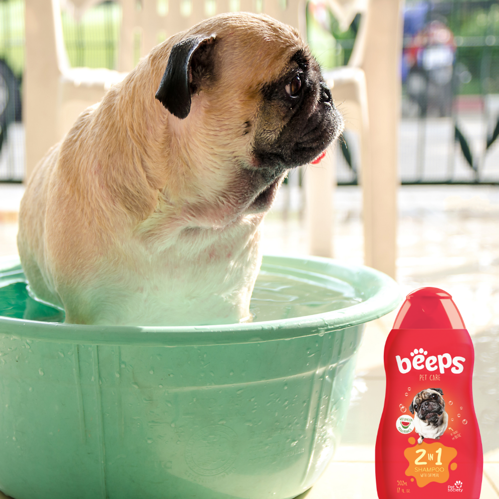 Beeps 2 in 1 Oatmeal Shampoo for Dogs