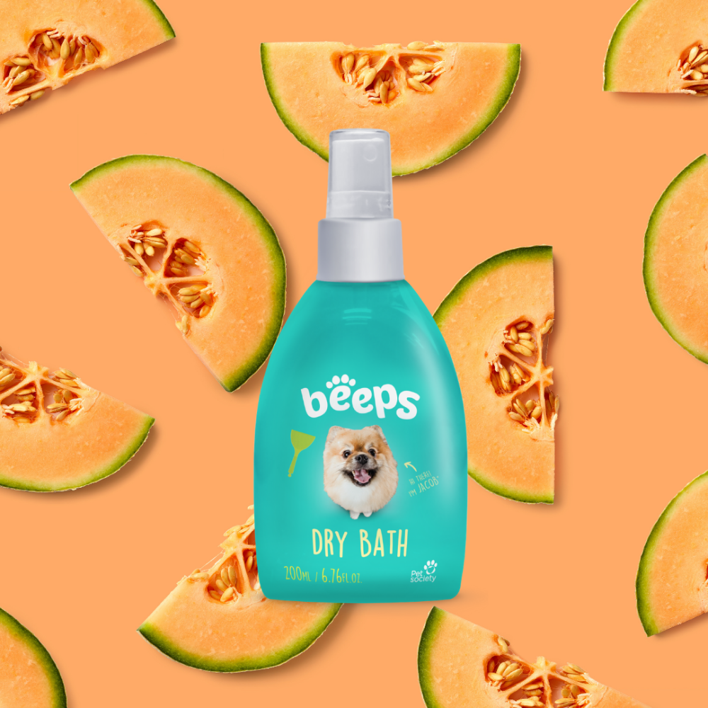 Beeps Dry Bath Spray for Dogs