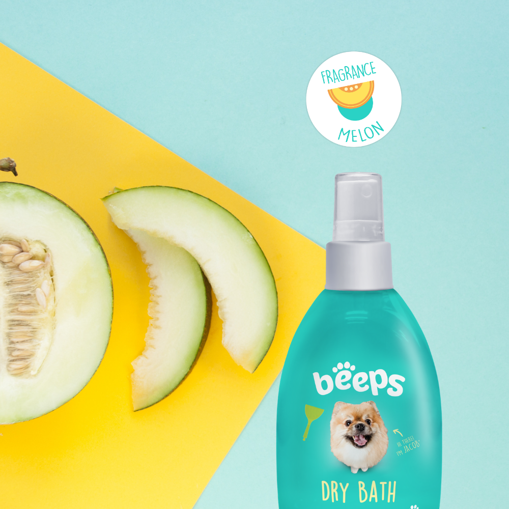 Beeps Dry Bath Spray for Dogs