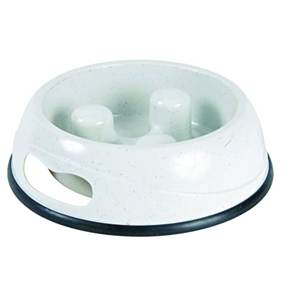 Trixie Slow Feed Plastic Bowl for Dogs