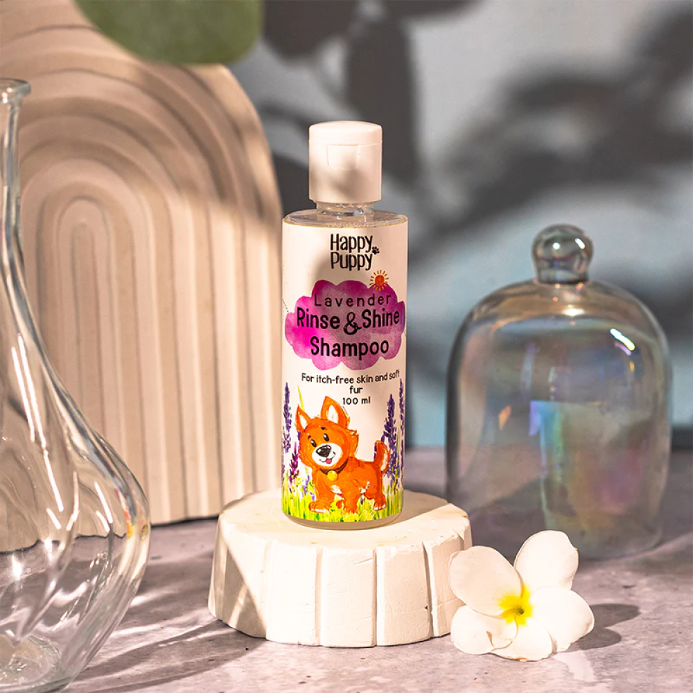 Happy Puppy Organic Rinse and Shine Shampoo - Lavender