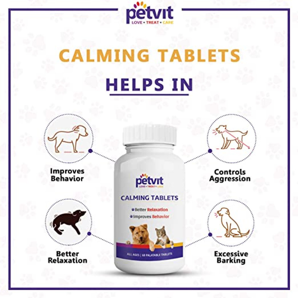 Petvit Calming Tablets for Pets
