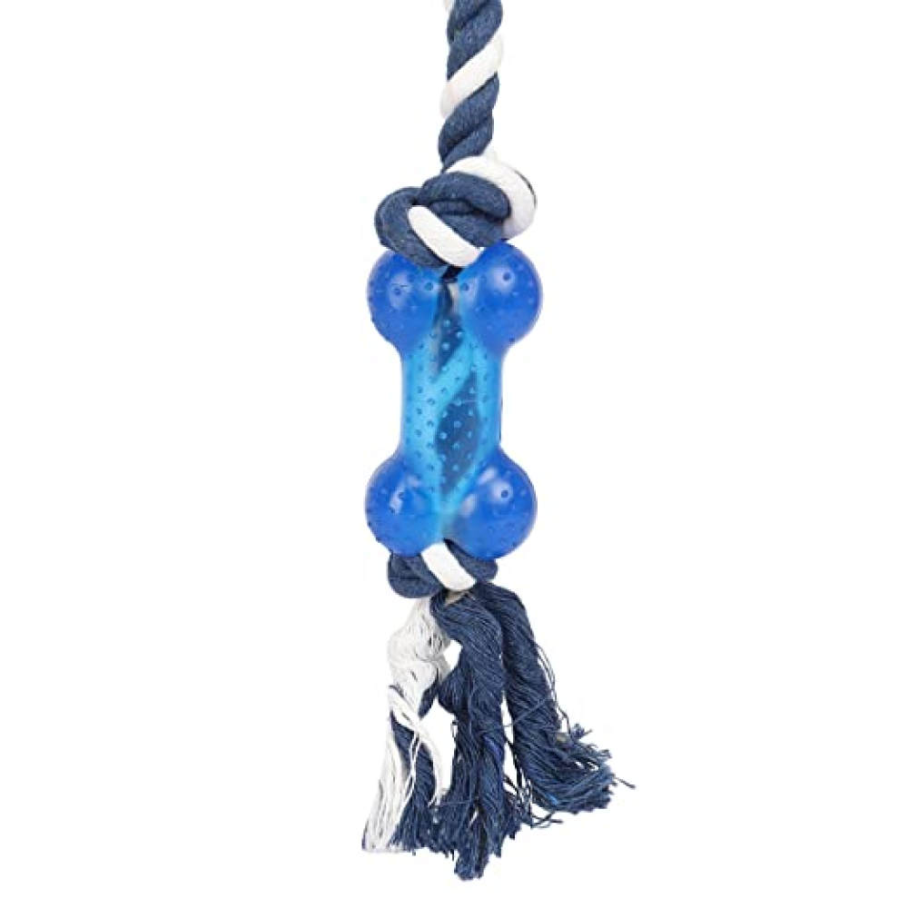 Emily Pets Tug Knotted Cotton Chew Rope Toy for Dogs