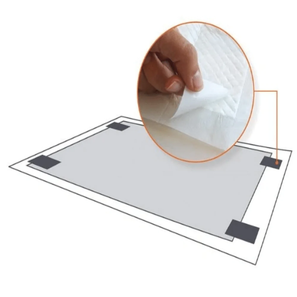 M-Pets Easy Fix Puppy Training Pads With Stickers for Dogs (30 pcs)