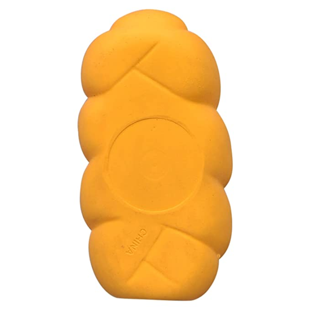 Glenand Active Latex Squeaky Braided Bread Toy for Dogs